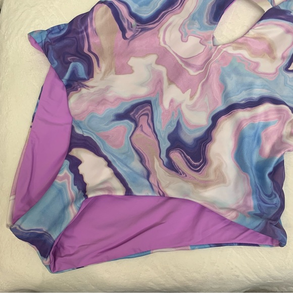 NWT BECCA BY REBECCA VIRTUE Skylar Plunge One Piece Swimsuit - Picture 8 of 13